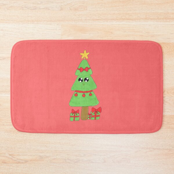 Item preview, Cute Christmas tree cartoon  designed and sold by Kitten2525.