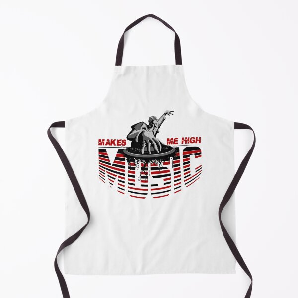 Item preview, music makes me high summer club nights t-shirts designed and sold by Arabic Ink Studio.