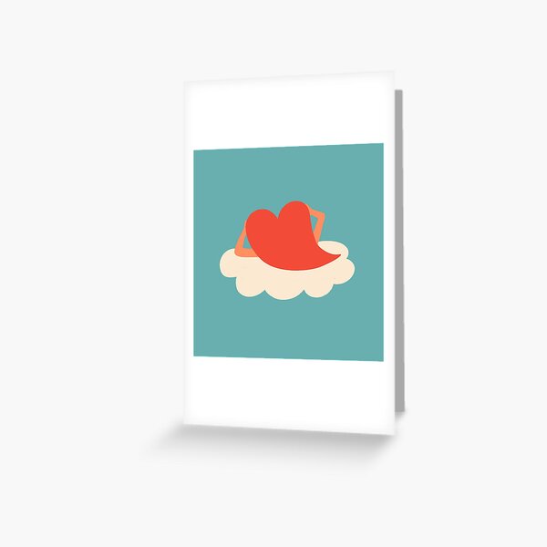 DREAMY HEART Greeting Card