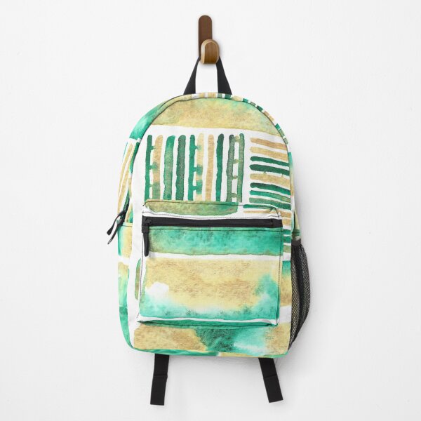 Item preview, Abstract green and gold designed and sold by Azyrielle.
