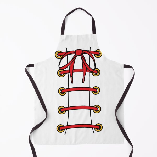 Item preview, Red Laced Up Laces with Orange Eyelets designed and sold by forfun-art.