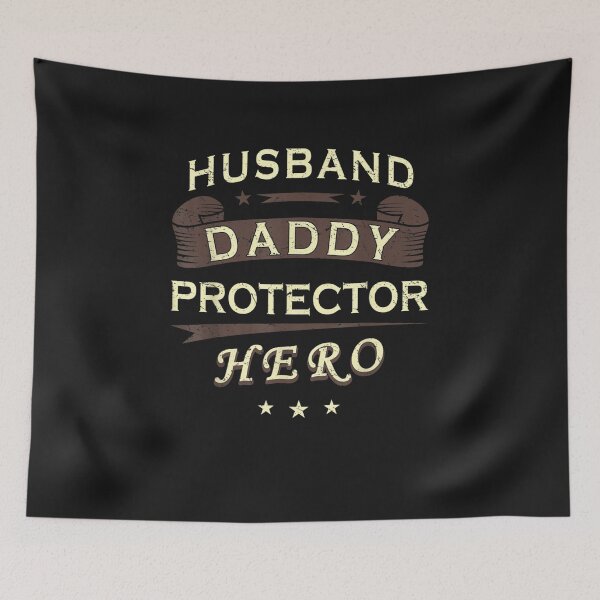 Item preview, Husband Daddy Protector Hero Fathers Day designed and sold by YananWu83.