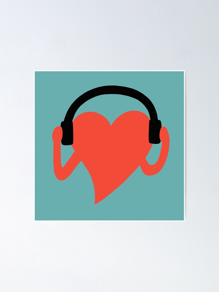 Alternate view of GROOVING HEART Poster