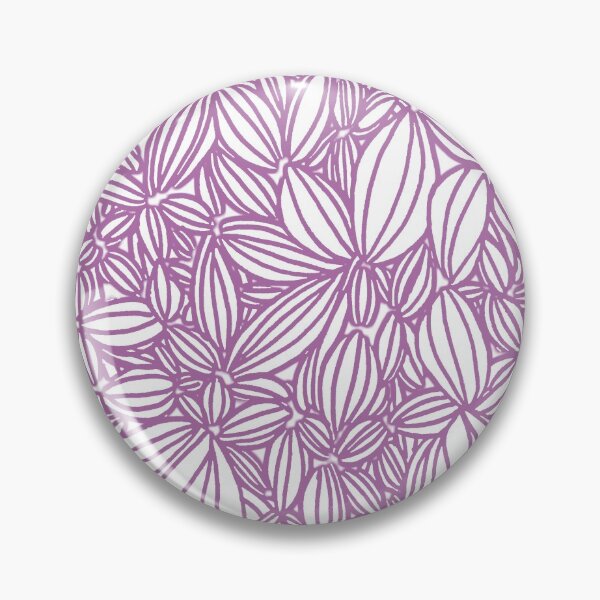 Item preview, purple and white leaf pattern designed and sold by MuddyPigArt.