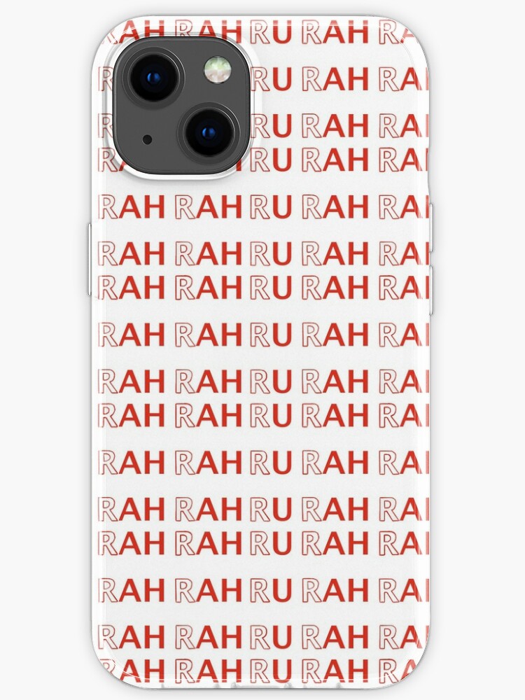 Ru Rah Rah Iphone Case By Maya Min Redbubble