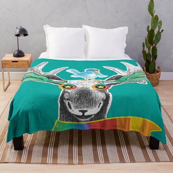 Item preview, Cartoon elk designed and sold by Rama Geeves.