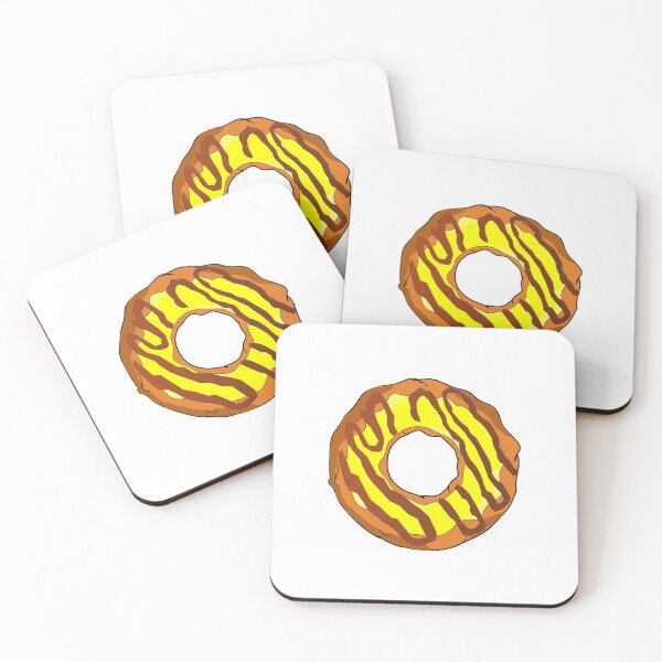 Item preview, Donut yellow Chocolate Glaze Cupcake designed and sold by MGO-Design.