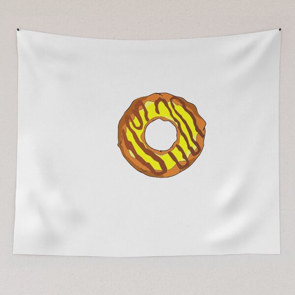 Item preview, Donut yellow Chocolate Glaze Cupcake designed and sold by MGO-Design.