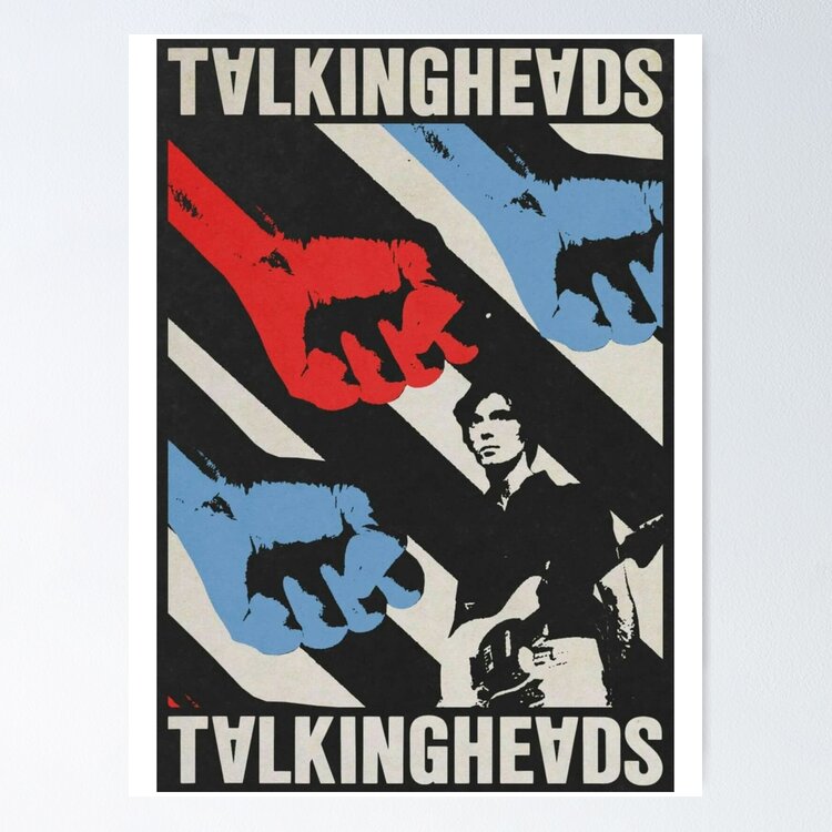 Talking Heads Concert Graphic Sticker