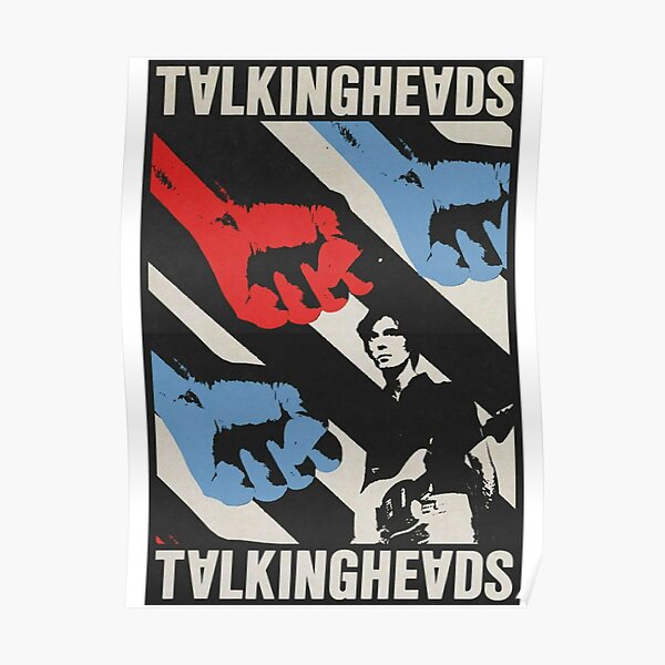 Talking Heads Konzertgrafik Poster