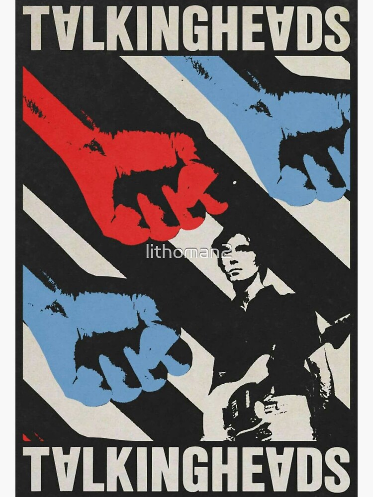 Talking Heads Concert Graphic Sticker