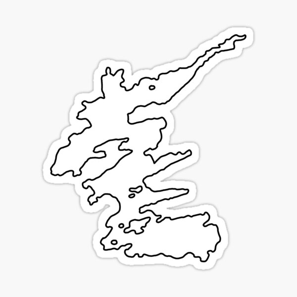 Artikel-Vorschau von Der Raquette-See, designt und verkauft von mappsart.