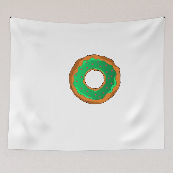 Item preview, Donut green Chocolate Glaze Cupcake designed and sold by MGO-Design.