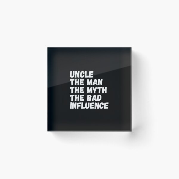 Item preview, Vintage Fun Uncle the Man Myth Bad Influence designed and sold by wapix.