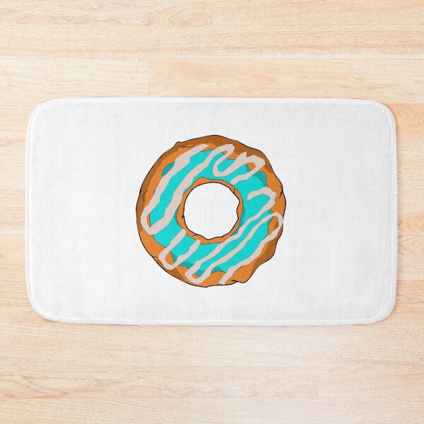 Item preview, Donut turquoise Chocolate Glaze Cupcake designed and sold by MGO-Design.