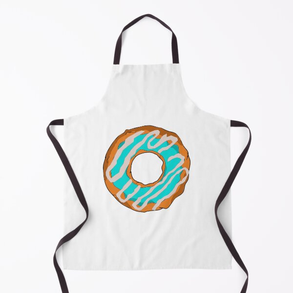Item preview, Donut turquoise Chocolate Glaze Cupcake designed and sold by MGO-Design.