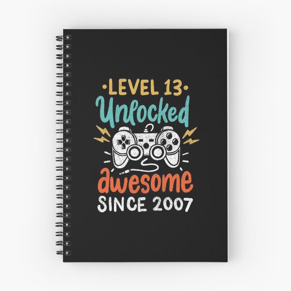 Item preview, Level 13 Unlocked Awesome Since 2007 Birthday Age designed and sold by haselshirt.