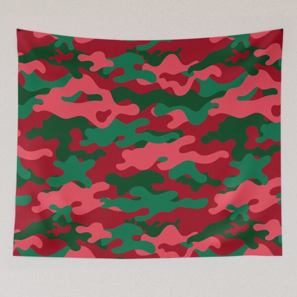 Item preview, Strawberry Red Green Fashion Camouflage designed and sold by artvia.