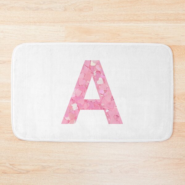 Item preview, letter a pink designed and sold by lucreziaa.