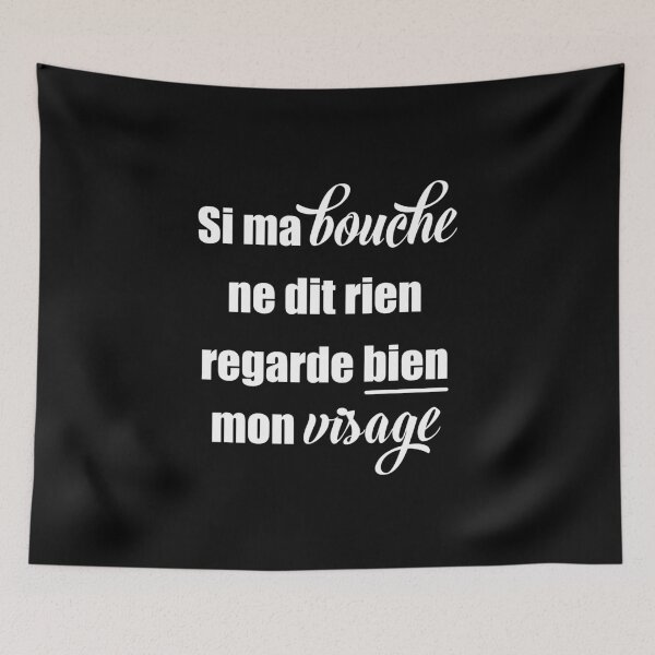 Aperçu de l'œuvre Regarde bien mes expressions. idée cadeau femme créée et vendue par Catcrea.