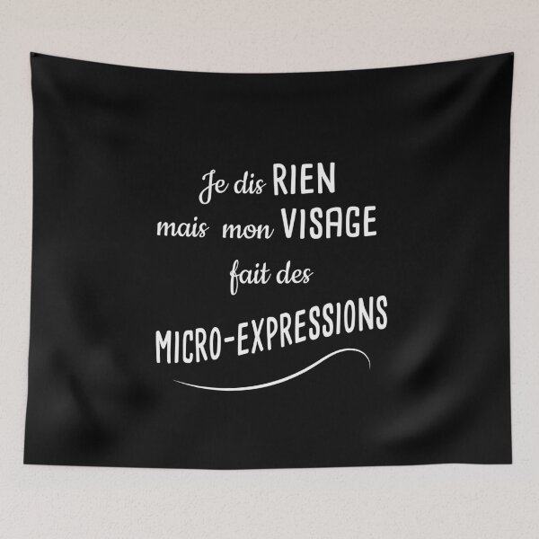 Aperçu de l'œuvre mon visage fait des micro expressions créée et vendue par Catcrea.