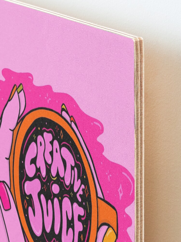 Alternate view of Creative Juice Mounted Print