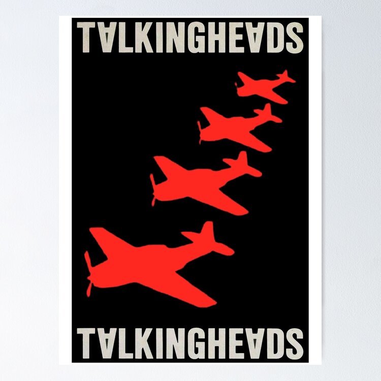 Talking Heads Remain In Light Graphic Sticker