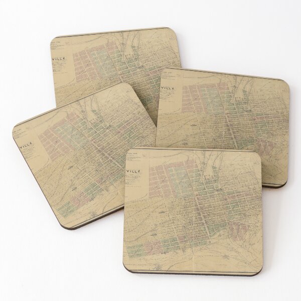 Item preview, Vintage Leadville CO Map (1895) designed and sold by BravuraMedia.