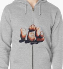 Belly Boulders Zipped Hoodie