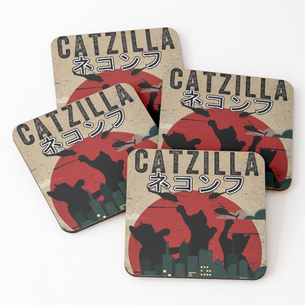 Aperçu de l'œuvre catzilla drôle créée et vendue par ReSama ⭐⭐⭐⭐⭐.