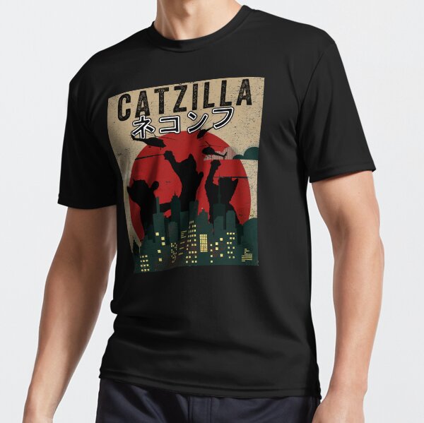 Item preview, funny catzilla designed and sold by ReSama ⭐⭐⭐⭐⭐.