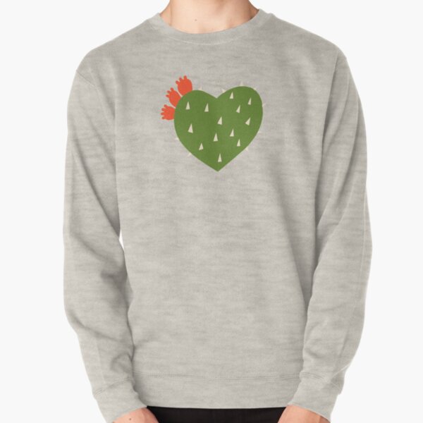 PRICKLY HEART Pullover Sweatshirt