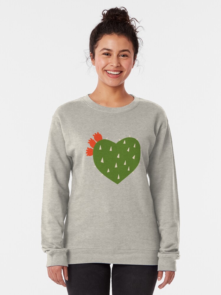 Alternate view of PRICKLY HEART Pullover Sweatshirt