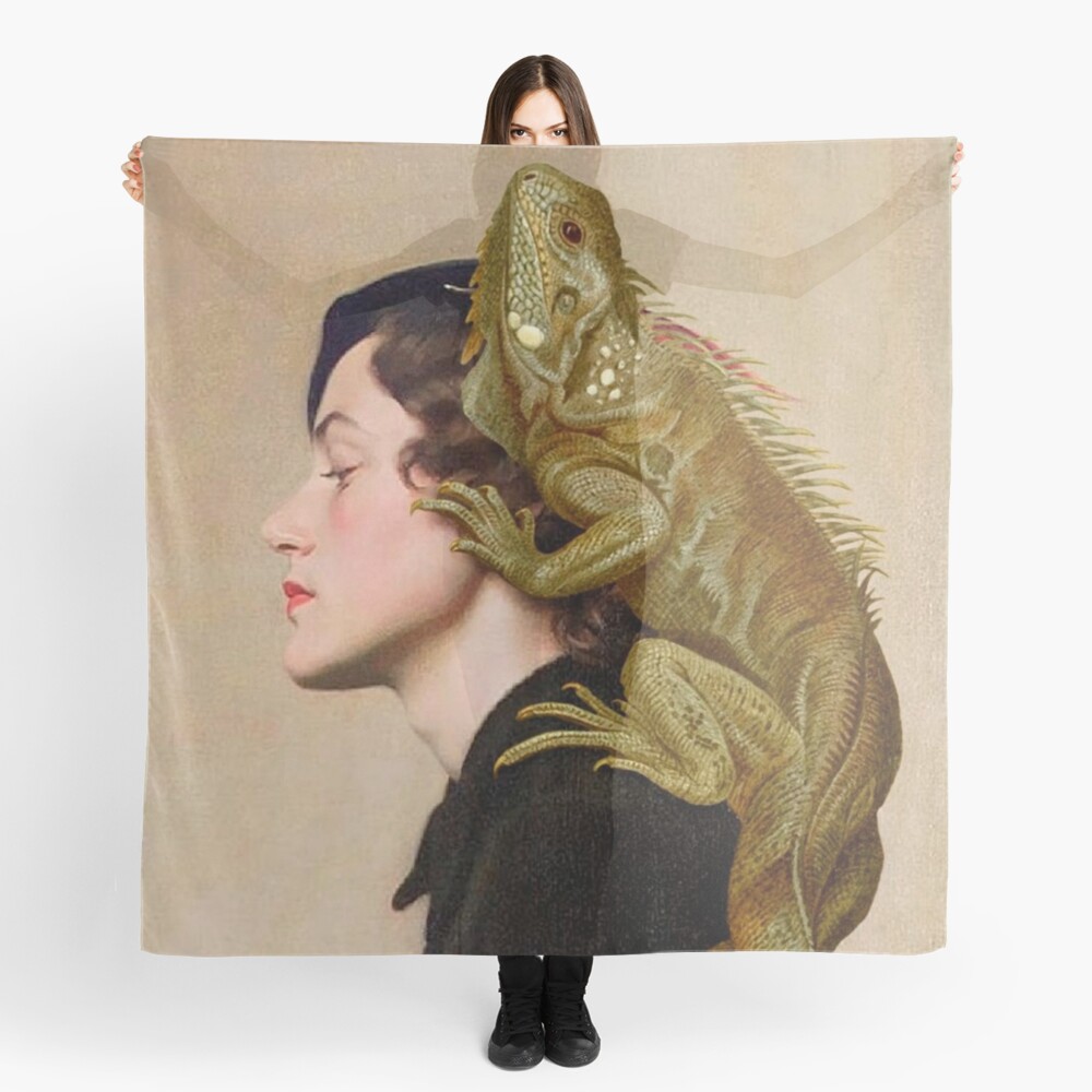EVERYTHING GOOD IS FREE AND WILD Scarf