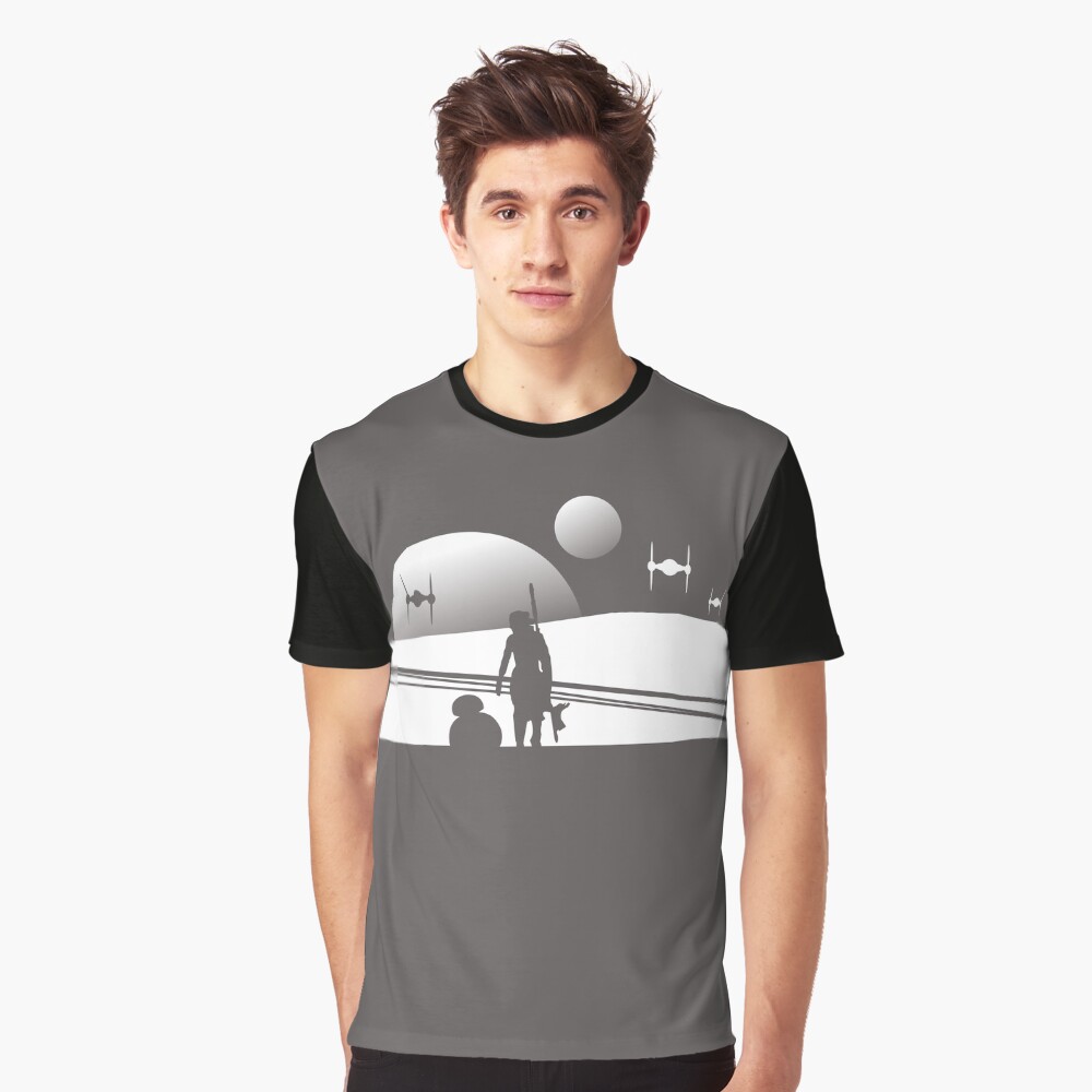 Vista previa del artículo con la obra «Camiseta gráfica», diseñado y vendido por yellowmadcat.