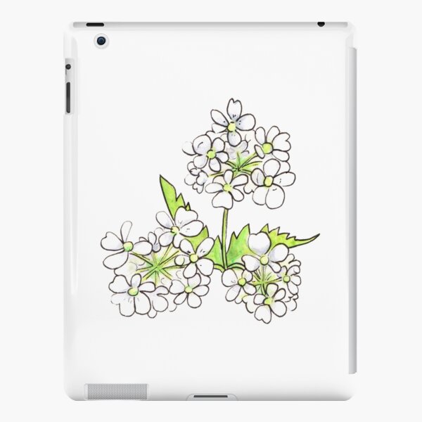 Cow Parsley Flower iPad Snap Case