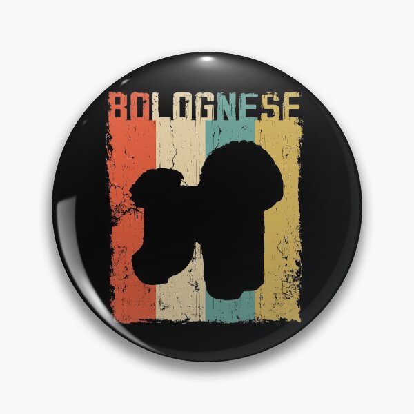 Item preview, bolognese Vintage Retro Classis Dog Lover Gift designed and sold by rafaeltto.