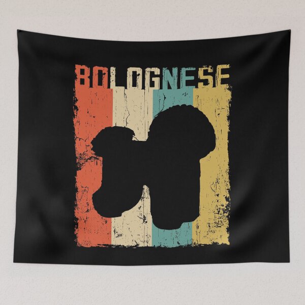 Item preview, bolognese Vintage Retro Classis Dog Lover Gift designed and sold by rafaeltto.
