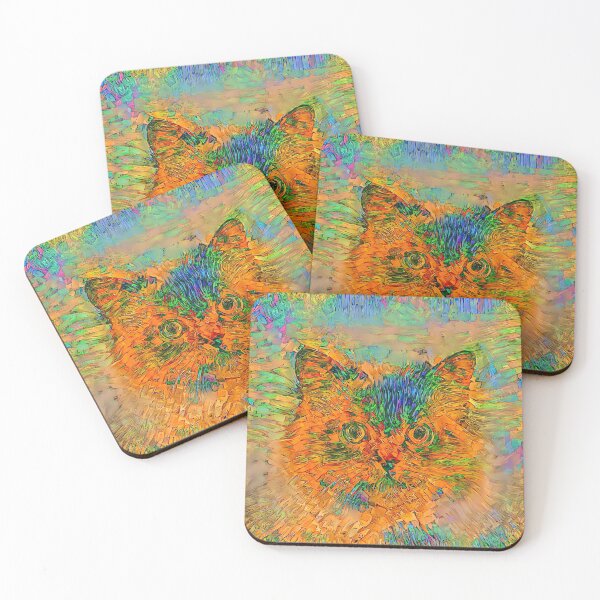 Item preview, Abstractions of abstract abstraction of cat designed and sold by blackhalt.