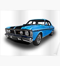 Ford - 1971 XY GT Falcon Sedan Poster