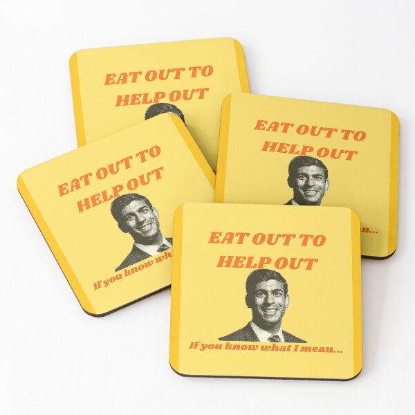 Item preview, Dishy Rishi - Eat Out to Help Out designed and sold by newtree.