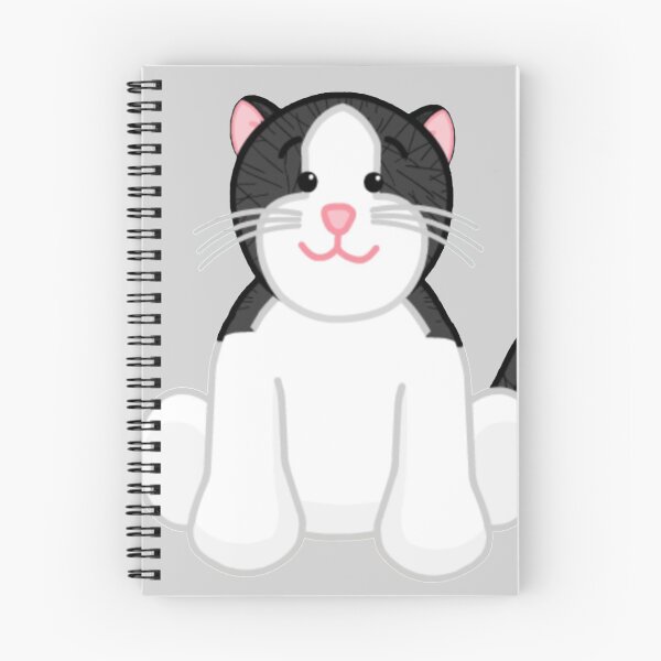 Item preview, Webkinz Black and White Cat designed and sold by hannahmander.