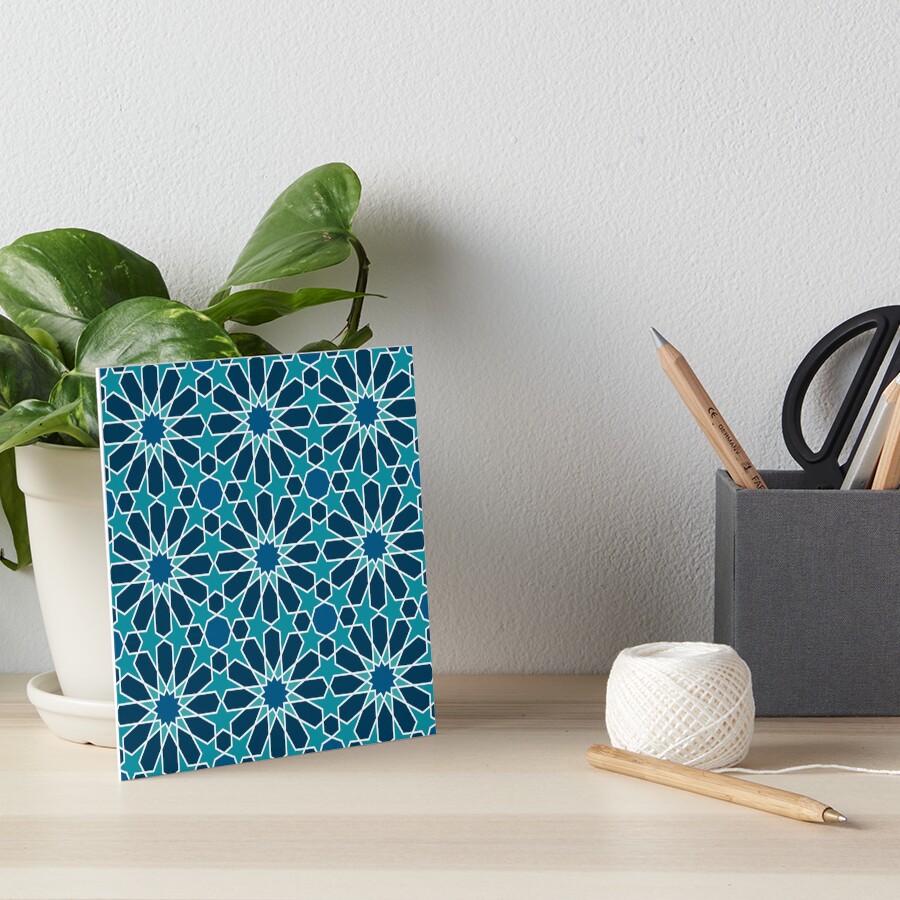 Moroccan tiles 5 Art Board Print