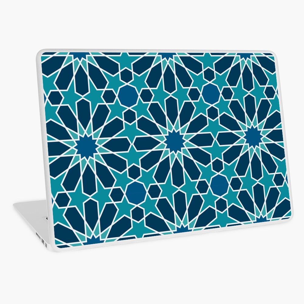 Moroccan tiles 5 Laptop Skin
