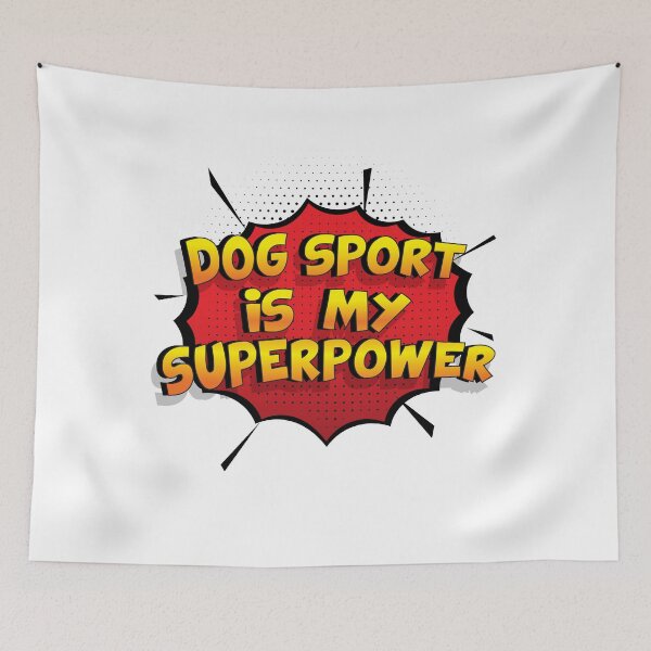 Item preview, Dog Sport is my Superpower Funny Design Dog Sport Gift designed and sold by Custom365.