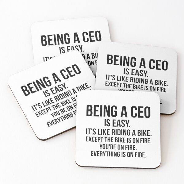 Item preview, Being a CEO designed and sold by Renware.