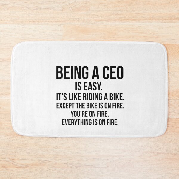 Item preview, Being a CEO designed and sold by Renware.