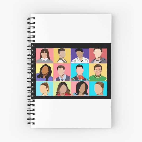 Item preview, Glee characters designed and sold by sticksforpeople.