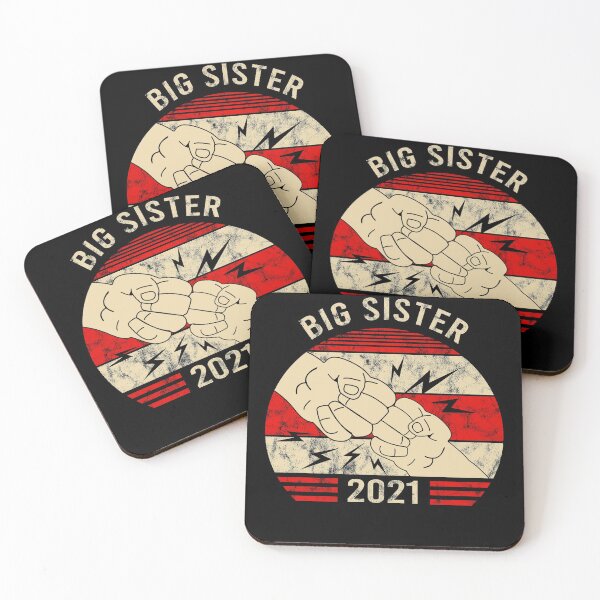 Item preview, Big Sister 2021 Becoming A Big Sister Girl designed and sold by EllenTune.