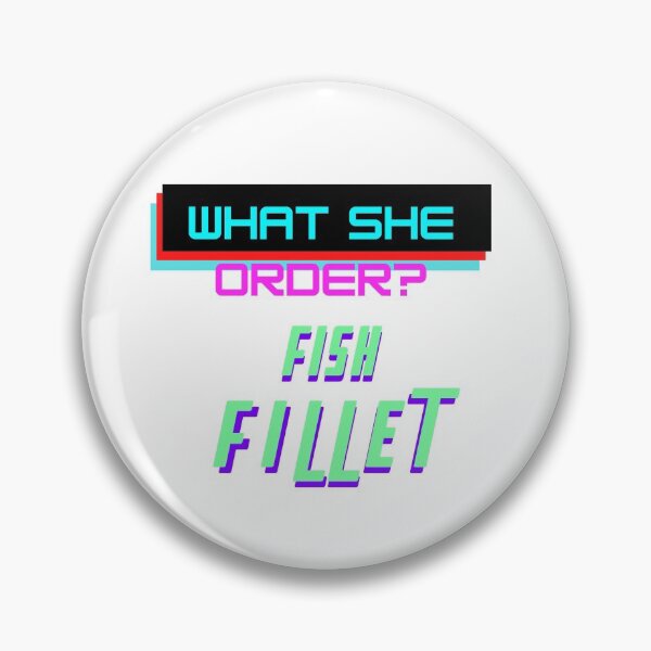 Item preview, What She Order? Fish Fillet Retro designed and sold by flying-flamingo.